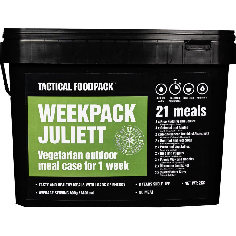 Tactical Foodpack – Weekpack Juliett 