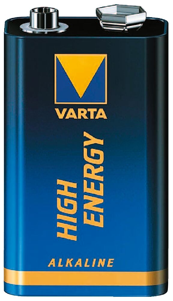 Varta High Energy – 9 V-Block-Batterie