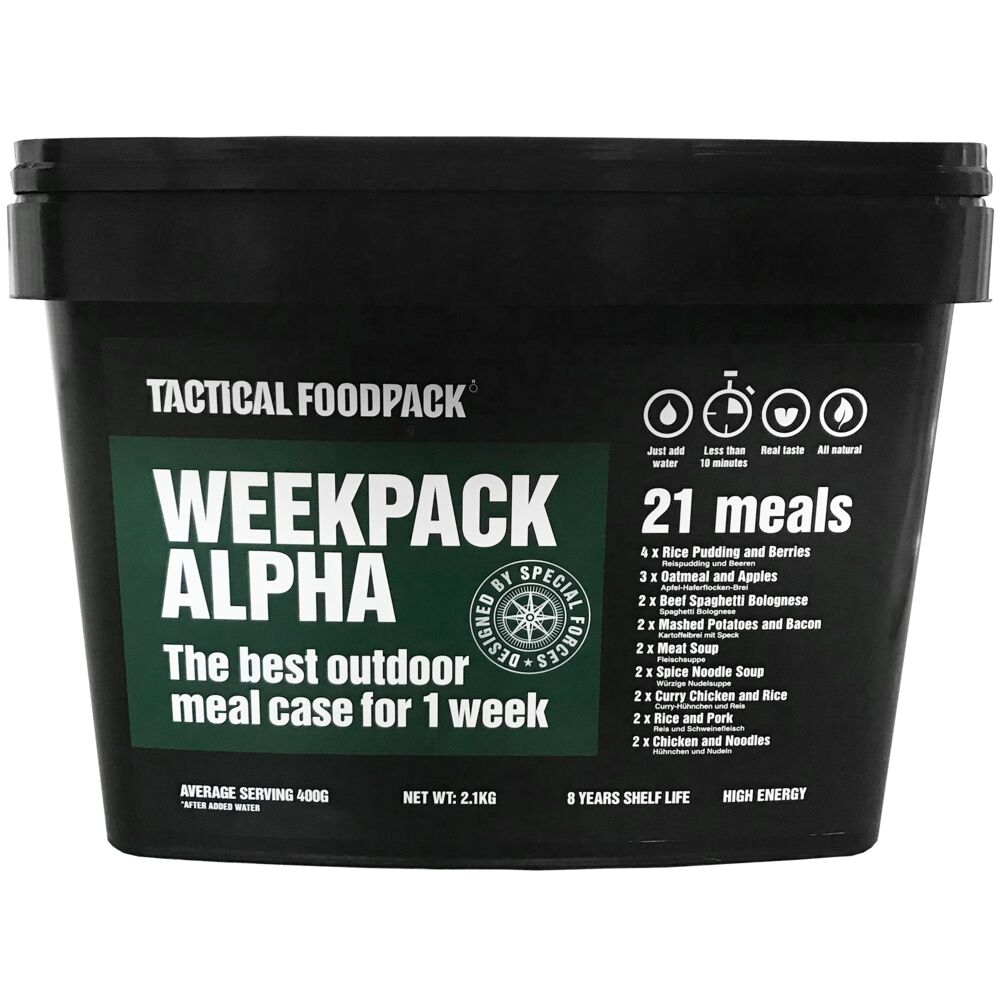 Tactical Foodpack – Weekpack Alpha 