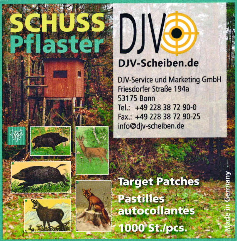 DJV Schusspflaster Fuchs
