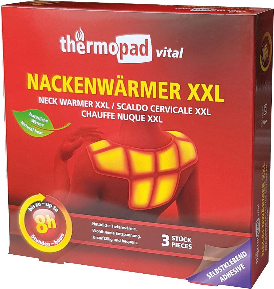Thermopad Nackenwärmer XXL 3er-Pack 