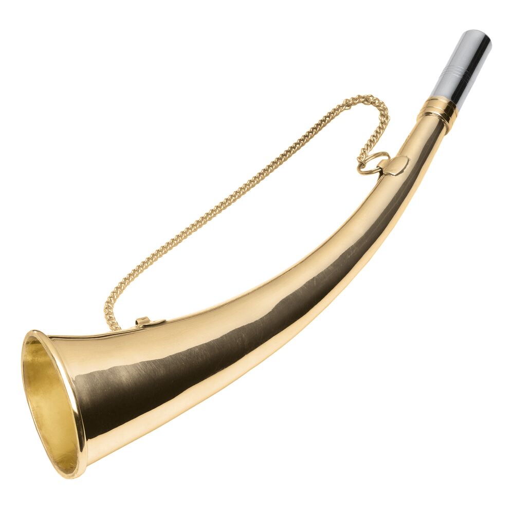 Signalhorn Messing blank – 25 cm