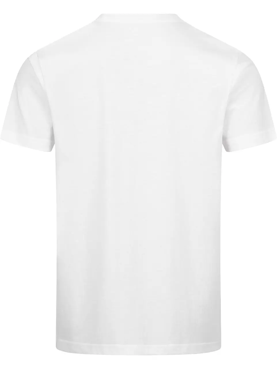 Weißes Blaser-Shirt mit Rückenansicht